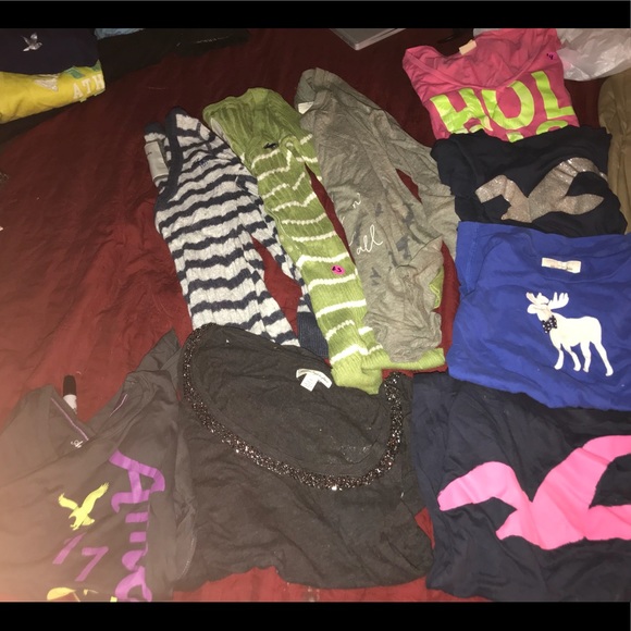 Abercrombie & Fitch Tops - Size small lot brand name shirts